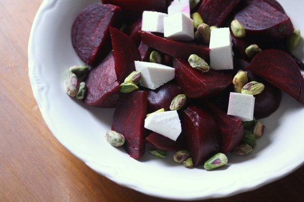 Roasted Beet Salad Recipe with Ricotta Salata and Pistachios | Easy, Healthy, Gluten-Free, Vegetarian, Simple Side