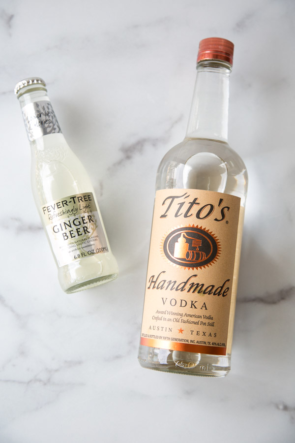 titos and ginger beer