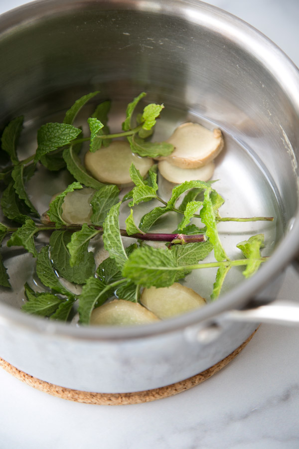 ginger mint simple syrup