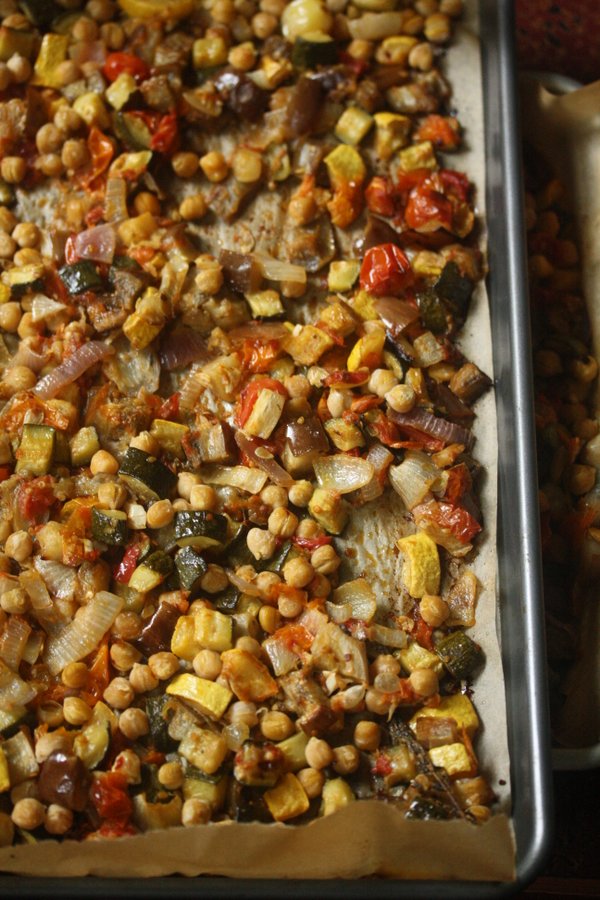 This Chickpea Ratatouille recipe is one of the best roasted vegetable recipes