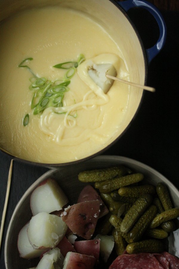 Cheese Fondue for Two