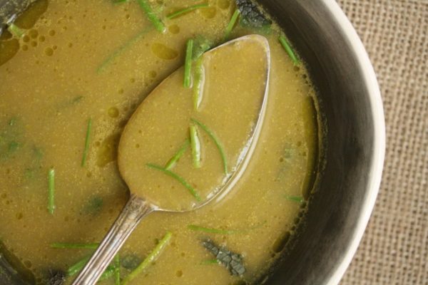 Asparagus Potato Leek Soup