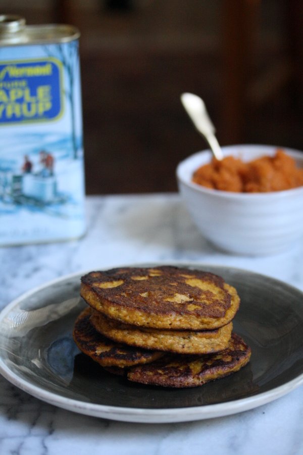 Gluten-Free Pumpkin Pancakes | Healthy Breakfast