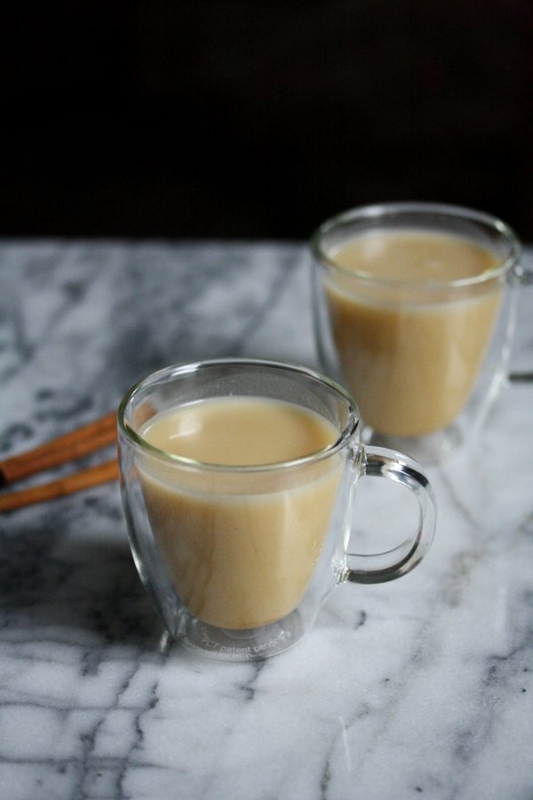 Homemade Pumpkin Chai Latte Recipe, Dairy-Free, Boozy 