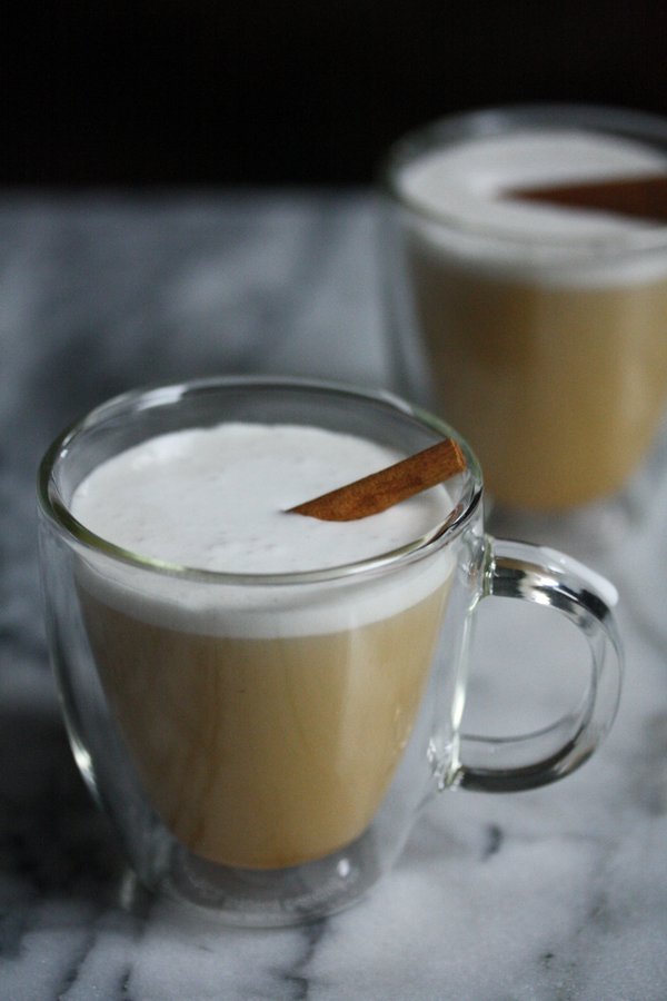 Homemade Pumpkin Chai Latte Recipe, Dairy-Free, Boozy 