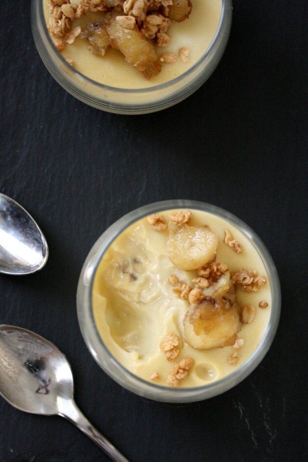 Healthy Banana Pudding Recipe with Rum Compote | Gluten-Free, Refined Sugar-Free, Dairy-Free | Easy Desserts | Southern