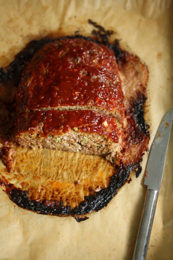 Gluten-Free Meatloaf Recipe with Ginger-Sriracha Glaze | Grass Fed Beef | Healthy