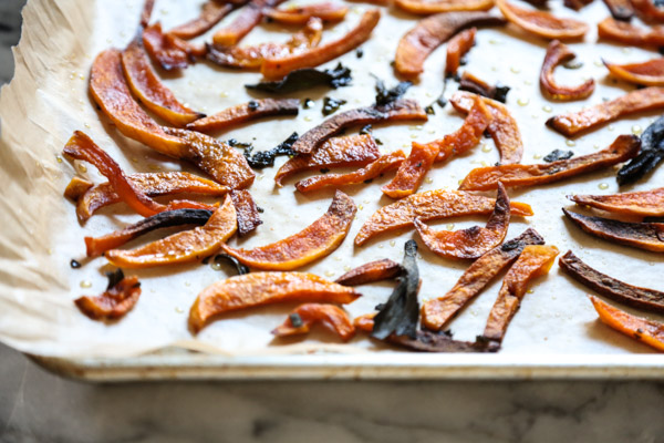 Baked Butternut Squash Fries with Sage and Anchovy Aioli | Healthy Comfort Food 