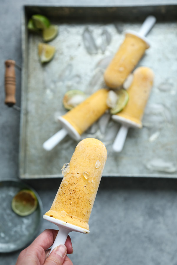 Chili Mango Popsicle Recipe | Creamy Coconut + Zesty Lime! | Healthy recipe from Glow Pops Cookbook