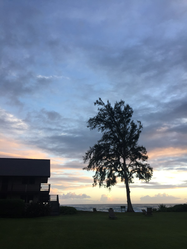 Hanalei Colony Resort at Sunrise
