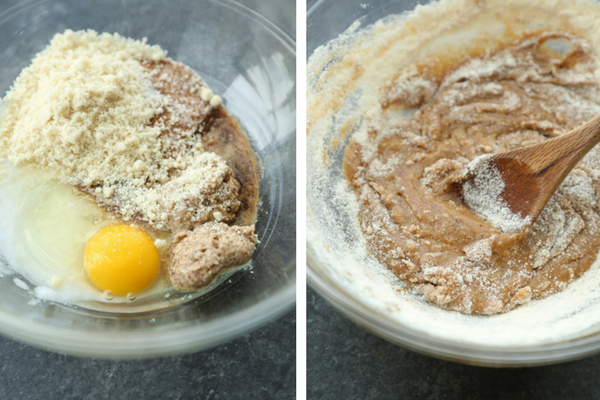 Gluten-Free Paleo Chocolate Chip Skillet Cookie Recipe Batter