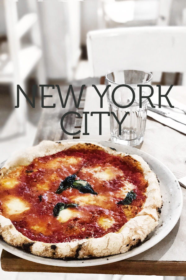 The Best Gluten-Free Pizza Restaurants in New York City | If you are in NYC and looking for gluten-free pizza near me or for delivery, I've got a list of the best Italian pizza restaurants in Manhattan and Brooklyn that serve gluten-free pizza! Also advice on where is celiac friendly.