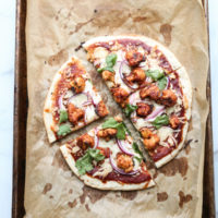 Faux Vegan BBQ Chicken Pizza Recipe