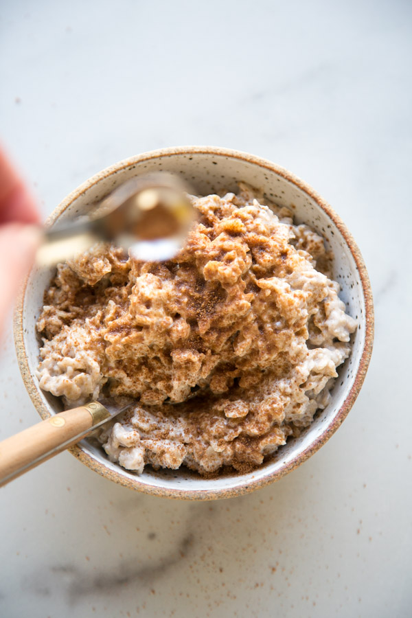 coconut sugar for the top of my low FODMAP oatmeal recipe - super quick, just 15 minutes! 