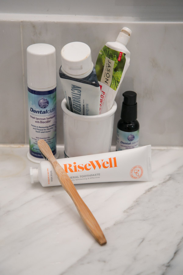 natural toothpaste options for perioral dermatitis healing