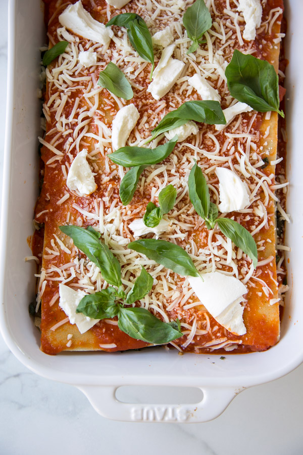 Low FODMAP Vegetarian Eggplant-Kale Lasagna Recipe - Plus more low FODMAP dinner ideas!