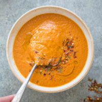 Low FODMAP Roasted Tomato Soup