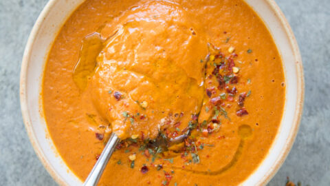 Low FODMAP Tomato Soup Recipe (Creamy, Vegan Low FODMAP Soup)