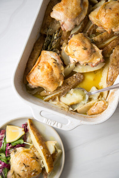 Greek Lemon Chicken and Potatoes (Gluten-Free)