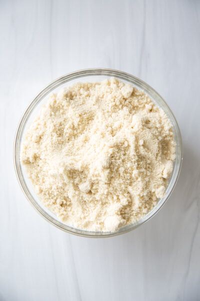 almond flour in a bowl
