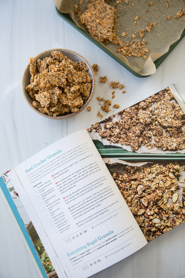 savory granola recipe in carbivore cookbook